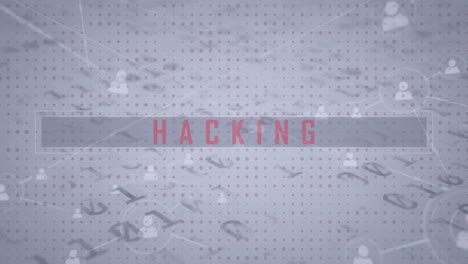 Animation-Von-Verbindungsnetzwerken-Und-Datenverarbeitung-über-Hacking-Text