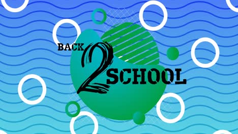 Digital-animation-of-back-to-school-text-over-abstract-shapes-against-wavy-lines-on-blue-background