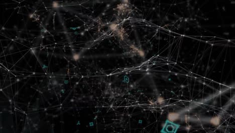 Animation-of-human-brain-spinning-over-network-of-connections