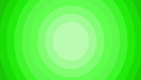 Animation-of-moving-shades-of-green-concentric-circle-background