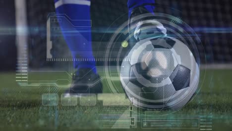 Animation-of-scope-scanning-and-data-processing-over-football-player