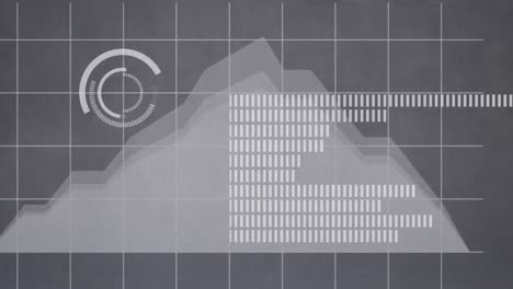 Animation-of-statistics-on-grey-background