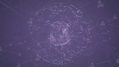 Animation-Des-Globus-Mit-Netzwerk-Von-Verbindungen