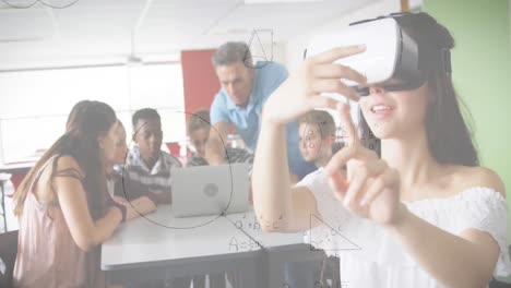 Animation-of-mathematical-equations-over-schoolchildren-using-vr-headsets