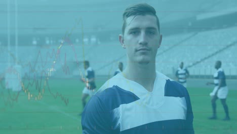 Animation-of-statistics-over-rugby-players