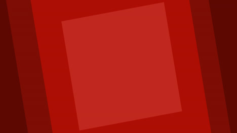 Animation-of-multiple-red-squares-on-white-backgroud