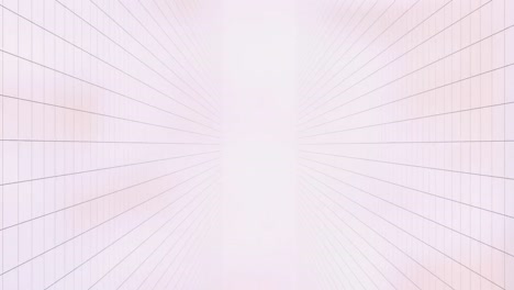 Animation-of-tunnel-over-white-background