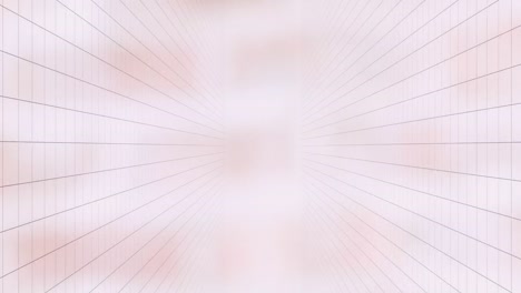 Animation-of-tunnel-over-white-background