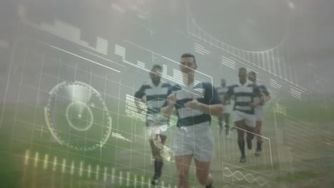 Animation-of-data-processing-over-rugby-match-in-sports-stadium