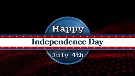 Confetti-falling-over-happy-independence-day-text-banner-against-digital-wave-on-black-background