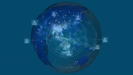 Animation-of-globe-with-network-of-connections