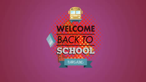 Animation-of-back-to-school-text-over-school-icons