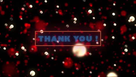 Digital-animation-of-thank-you-text-banner-against-spots-of-light-on-black-background
