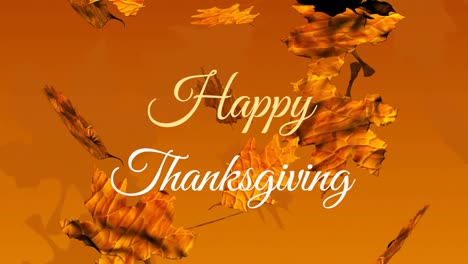 Animation-of-happy-thanksgiving-text-over-falling-leaves