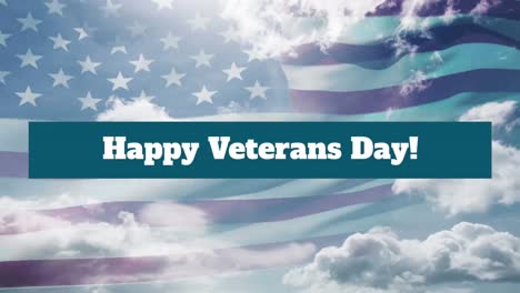 Animation-of-veteran's-day-text-over-american-flag