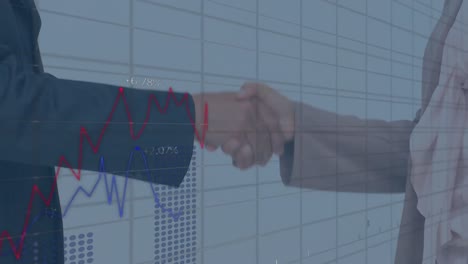 Animation-of-data-processing-over-businessman-handshake