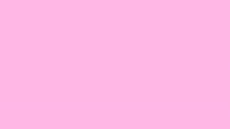 Animation-Des-Pink-Ribbon-Logos-Und-Des-Hope-Textes-Auf-Rosa-Hintergrund