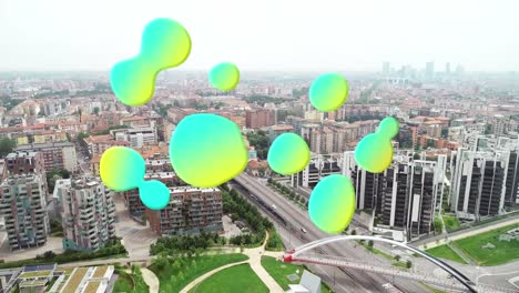 Digitale-Komposition-Einer-Abstrakten-Farbverlaufsform-Mit-Kopierraum-Vor-Luftaufnahme-Des-Stadtbildes
