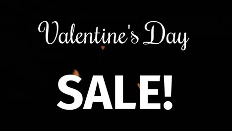 Animation-of-valentine's-day-sale-text-over-orange-hearts