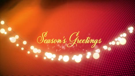 Animation-of-seasons-greetings-text-over-red-background