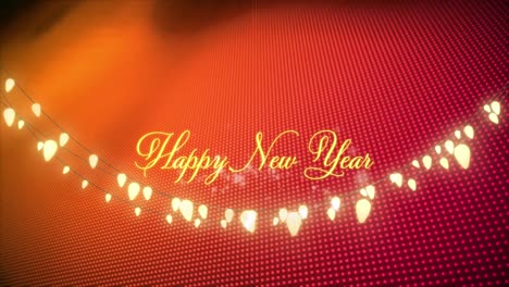 Animation-of-happy-new-year-text-over-red-background