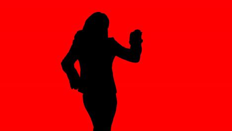 Stock-Animation-of-a-Silhouetted-Dancer