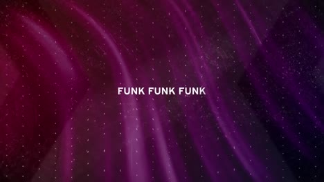 Animation-of-funk-text-over-purple-liquid-background