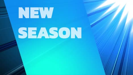 Animation-of-new-seasons-text-over-blue-stripes-background