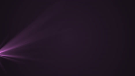 Digital-animation-of-purple-spot-of-light-against-black-background