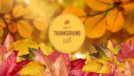 Animation-of-thanksgiving-text-over-autumn-leaves-scenery