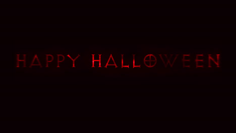 Animation-of-halloween-text-on-black-background