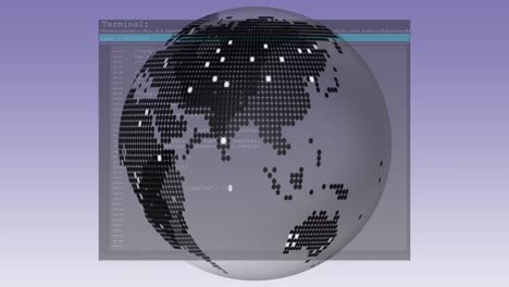 Animation-of-spinning-globe-over-data-processing