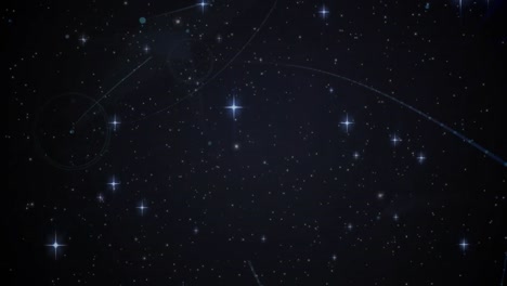 Animation-of-stars-over-network-of-connections
