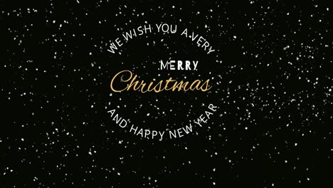 Animation-of-merry-christmas-text-on-black-background