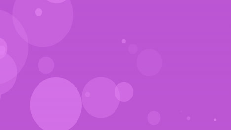Animation-Von-Violetten-Flecken,-Die-Sich-über-Violetten-Hintergrund-Bewegen