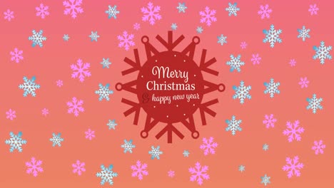 Animation-of-merry-christmas-text-over-snow-icons