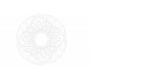 Animation-of-multiple-circles-moving-on-white-background