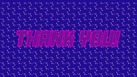 Animation-of-thank-you-text-over-neon-spots-on-blue-background
