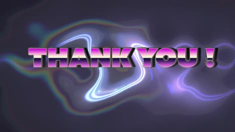 Animation-of-thank-you-text-over-liquid-on-black-background