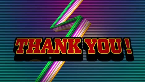 Animation-of-thank-you-in-digital-abstract-space-with-colorful-lines