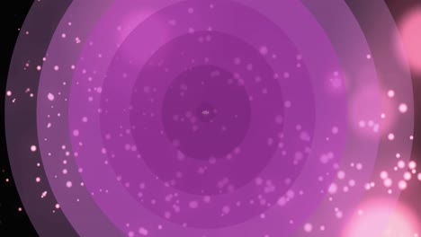 Animation-of-breast-cancer-awareness-text-over-pink-circles
