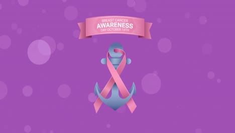 Animation-Eines-Brustkrebs-Aufklärungstextes-über-Rosafarbenem-Brustkrebsband