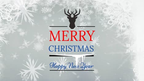 Animation-of-merry-christmas-and-happy-new-year-text-over-snow-falling
