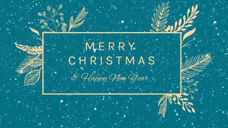 Animation-of-merry-christmas-and-happy-new-year-text-over-snow-falling