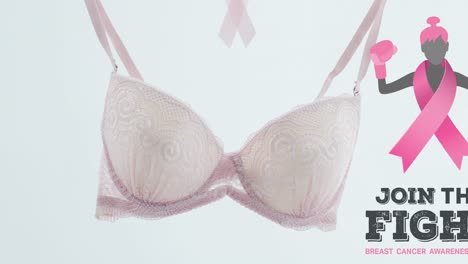 Animation-of-breast-cancer-awareness-text-over-bra