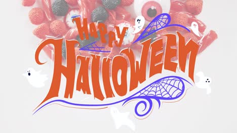 Animación-De-Texto-De-Feliz-Halloween-Sobre-Dulces