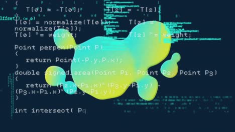Animation-of-data-processing-and-glowing-blob