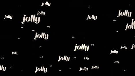 Animation-of-jolly-text-in-repetition-at-christmas-on-black-background