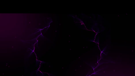 Animation-of-innovation-and-ideas-text-with-purple-connections-on-black-background