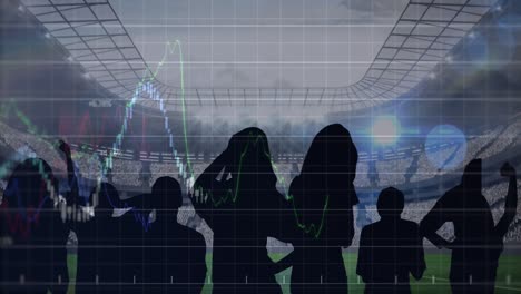 Animation-of-graphs-and-data-processing-over-fans-at-sports-stadium